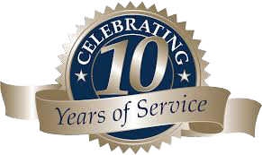 Celebrating 10 Years of service